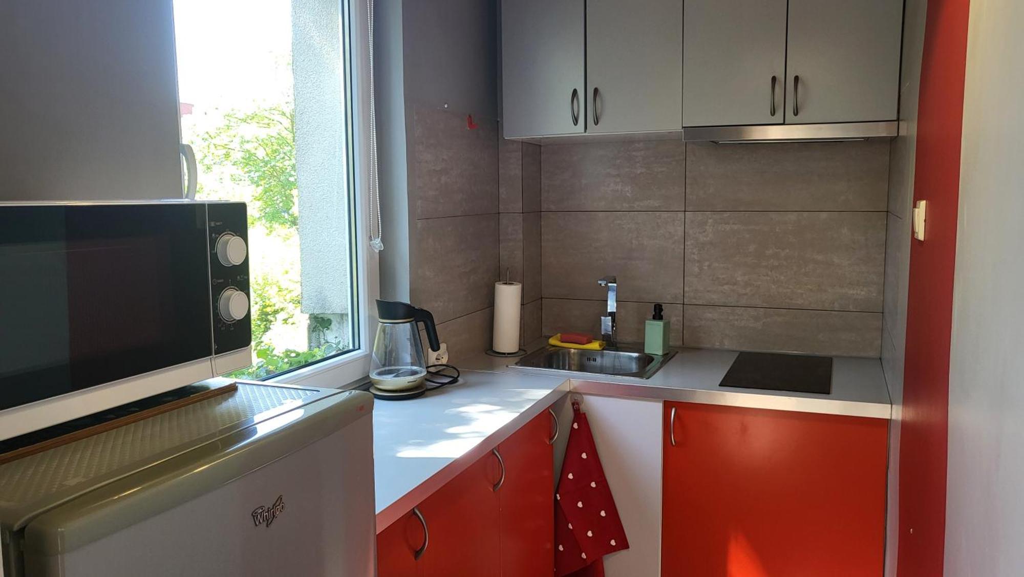 Studiospanie Studio Kapitana Z Balkonem Na Parterze Gdansk Ngoại thất bức ảnh